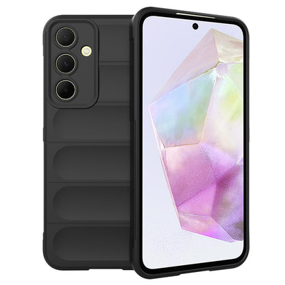Futrola za Samsung Galaxy A35 5G A356, Techsuit, Magic Shield, Crna