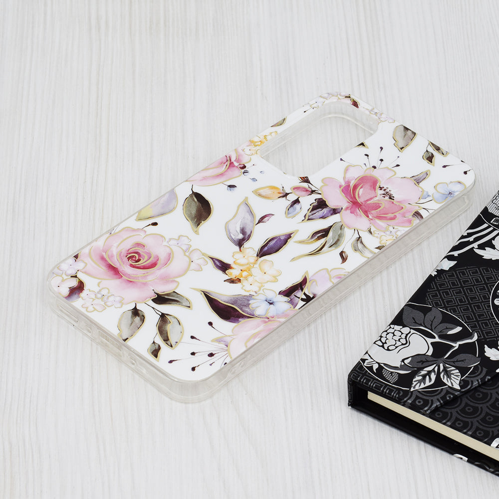 Futrola za Samsung Galaxy A35 5G A356, Techsuit, Marble, Bela