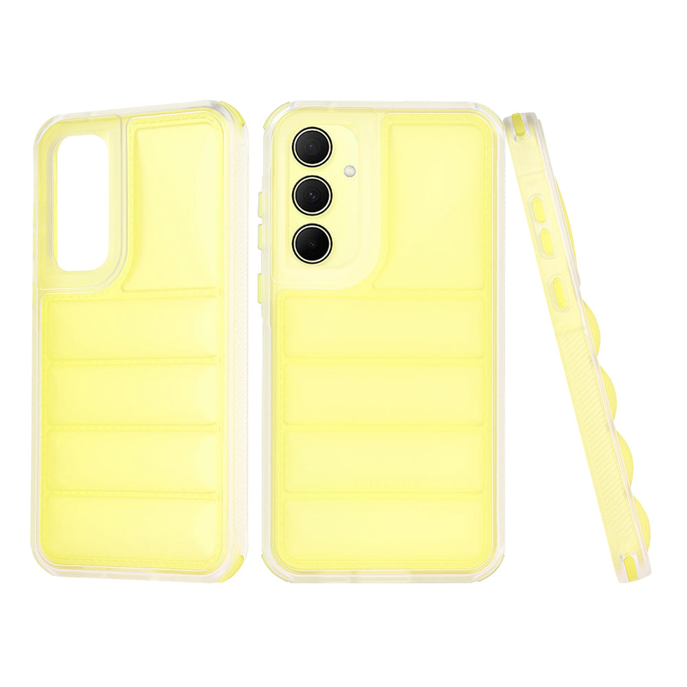Futrola za Samsung Galaxy A35 5G A356, Techsuit, Wave Shield, Žuta