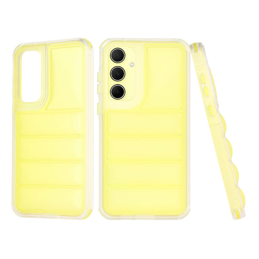 Futrola za Samsung Galaxy A35 5G A356, Techsuit, Wave Shield, Žuta