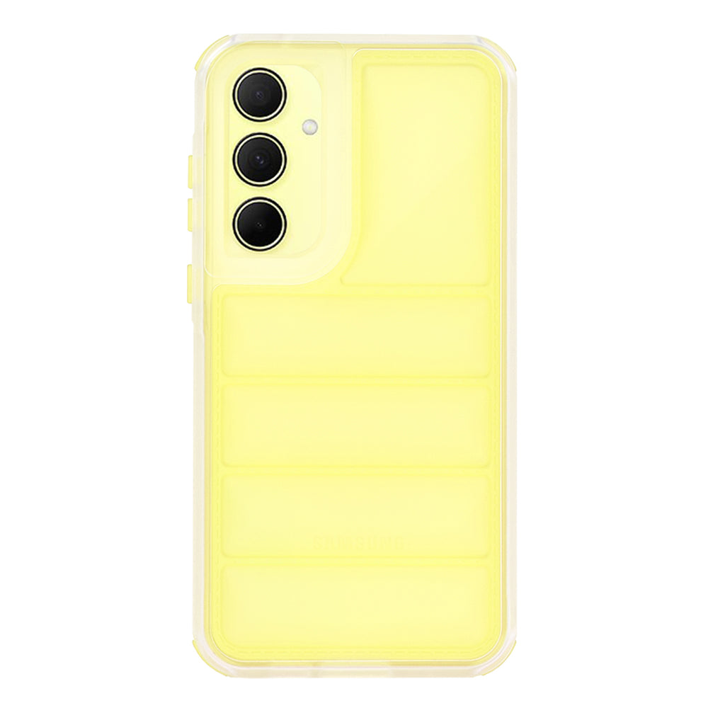 Futrola za Samsung Galaxy A35 5G A356, Techsuit, Wave Shield, Žuta
