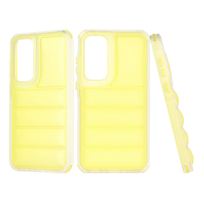 Futrola za Samsung Galaxy A35 5G A356, Techsuit, Wave Shield, Žuta