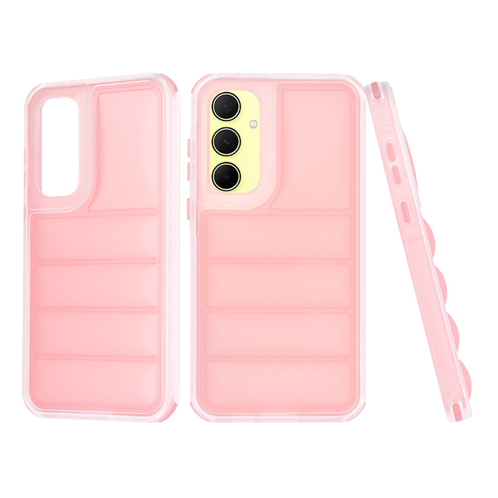 Futrola za Samsung Galaxy A35 5G A356, Techsuit, Wave Shield, Roze
