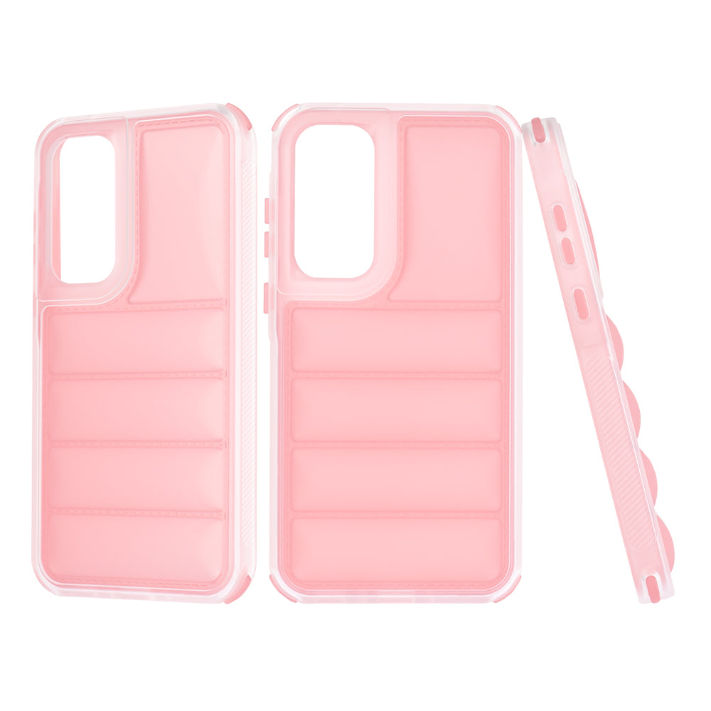 Futrola za Samsung Galaxy A35 5G A356, Techsuit, Wave Shield, Roze