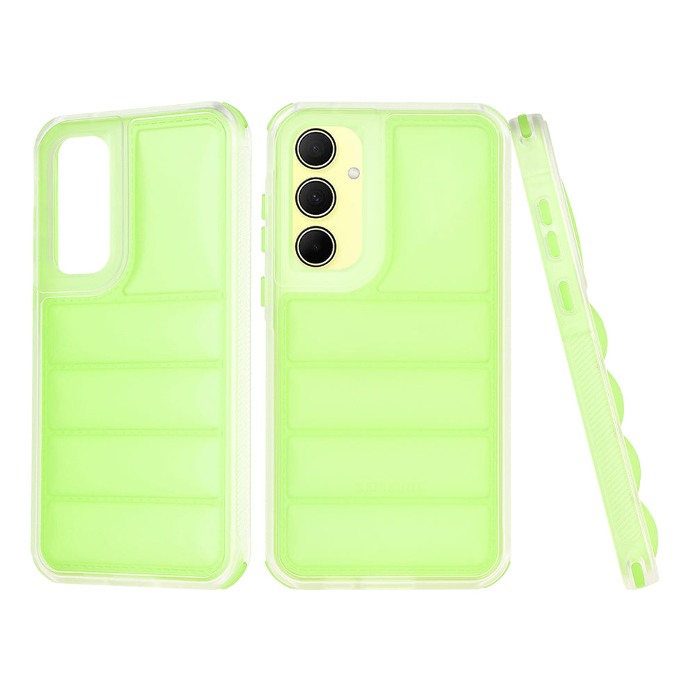 Futrola za Samsung Galaxy A35 5G A356, Techsuit, Wave Shield, Zelena