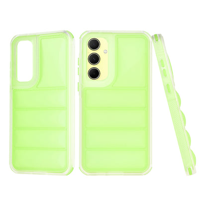 Futrola za Samsung Galaxy A35 5G A356, Techsuit, Wave Shield, Zelena