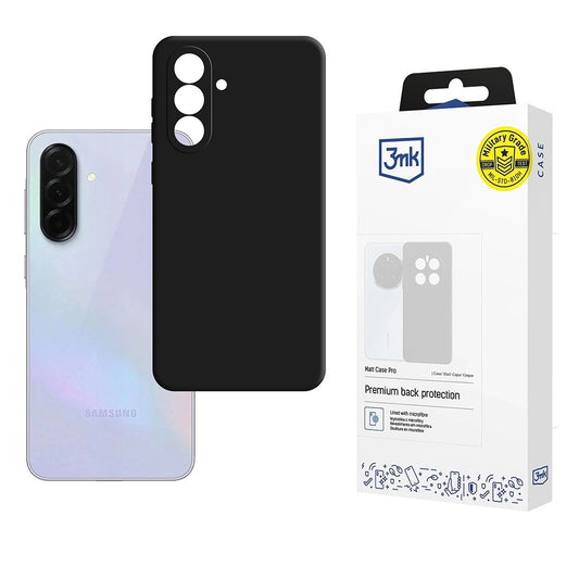Futrola za Samsung Galaxy A36 A366, 3MK, Pro, Crna Mat