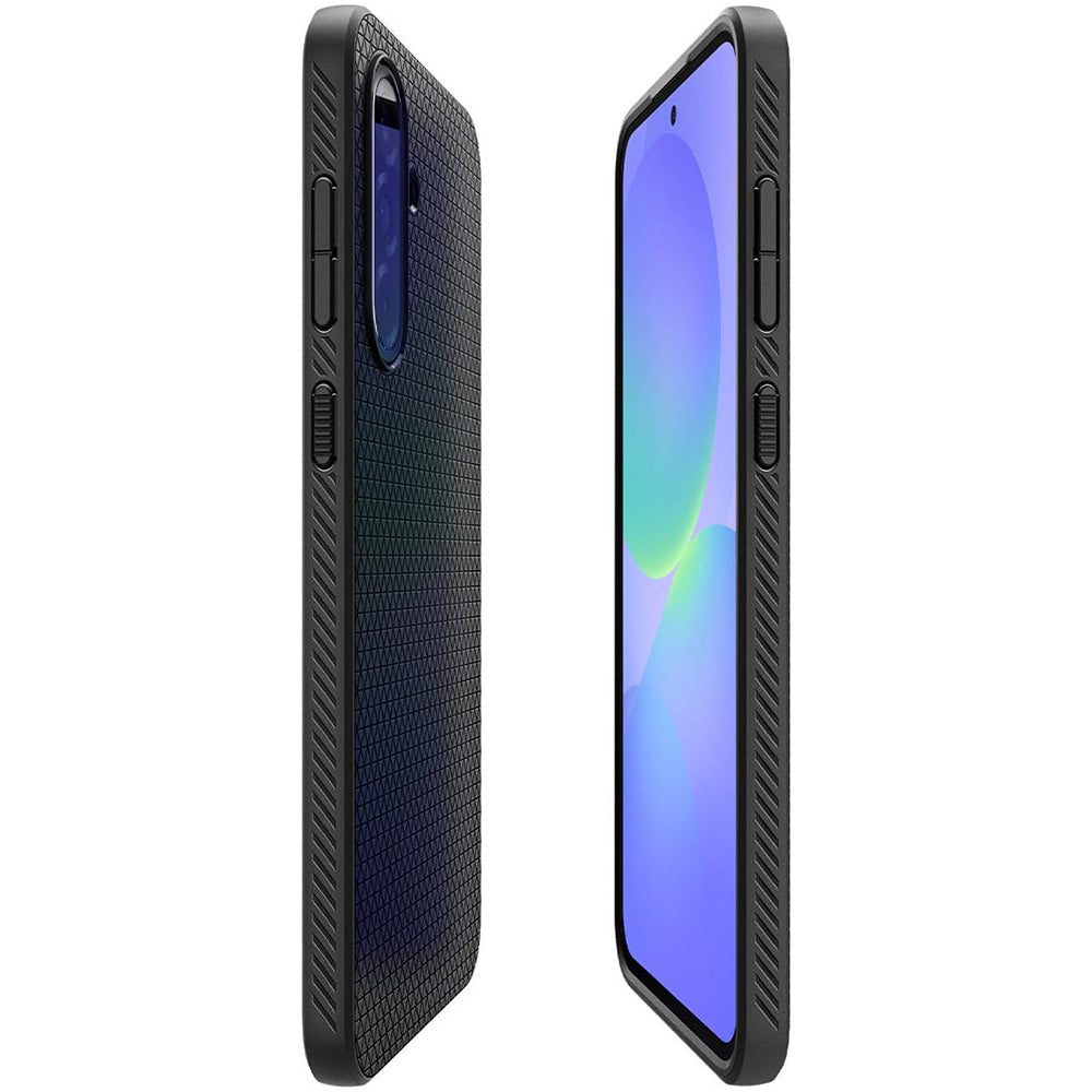 Futrola za Samsung Galaxy A36 A366, Spigen, Liquid Air, Mat Crna ACS09199