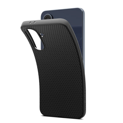 Futrola za Samsung Galaxy A36 A366, Spigen, Liquid Air, Mat Crna ACS09199