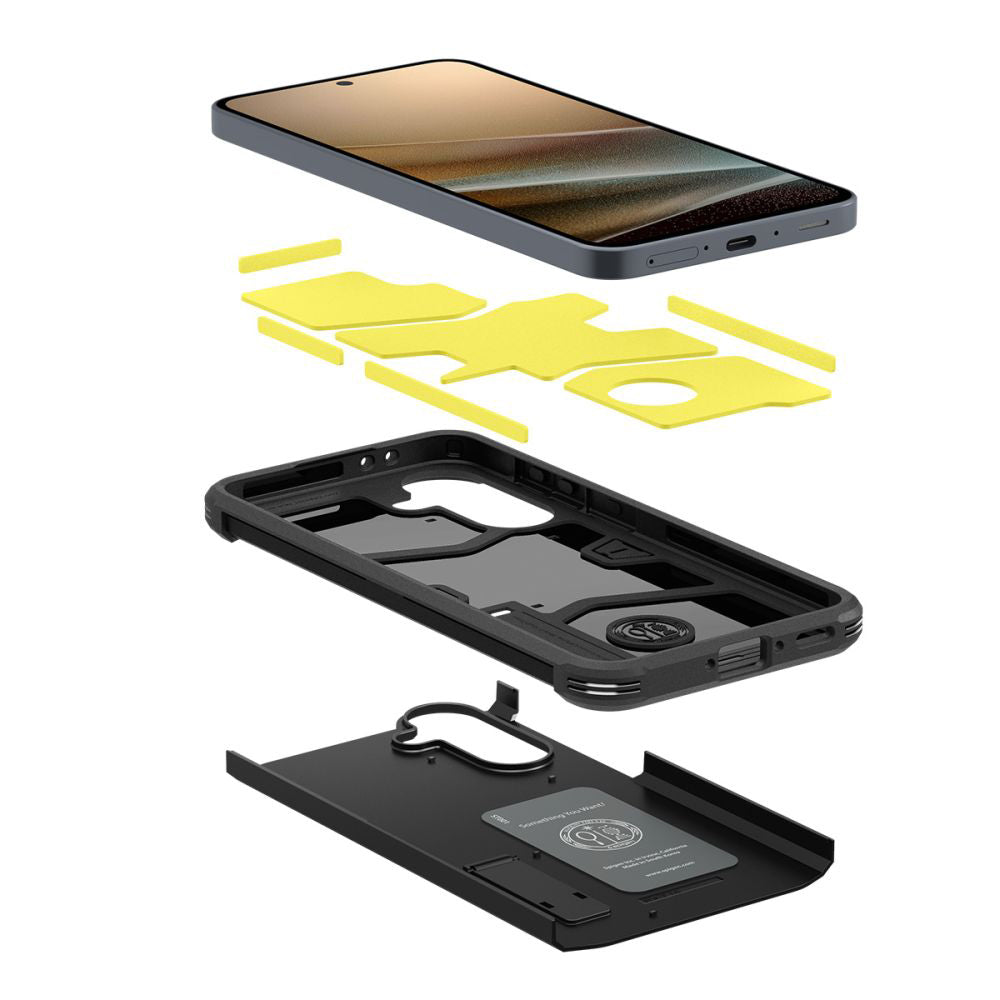 Futrola za Samsung Galaxy A36 A366, Spigen, Tough Armor, Crna