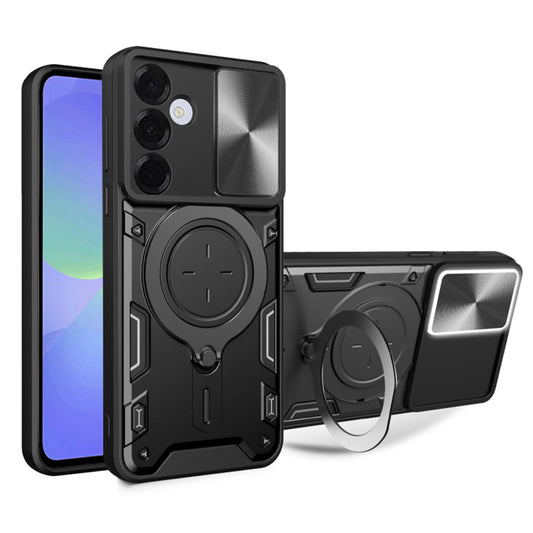 Futrola za Samsung Galaxy A36 A366, Techsuit, CamGuard Pro, Crna