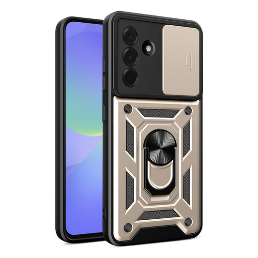 Futrola za Samsung Galaxy A36 A366, Techsuit, CamShield, Zlatna