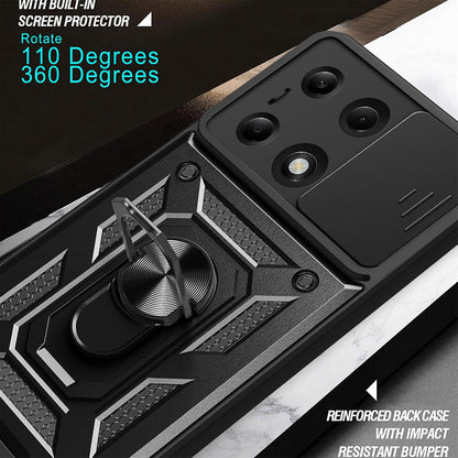 Futrola za Samsung Galaxy A36 A366, Techsuit, CamShield, Zelena