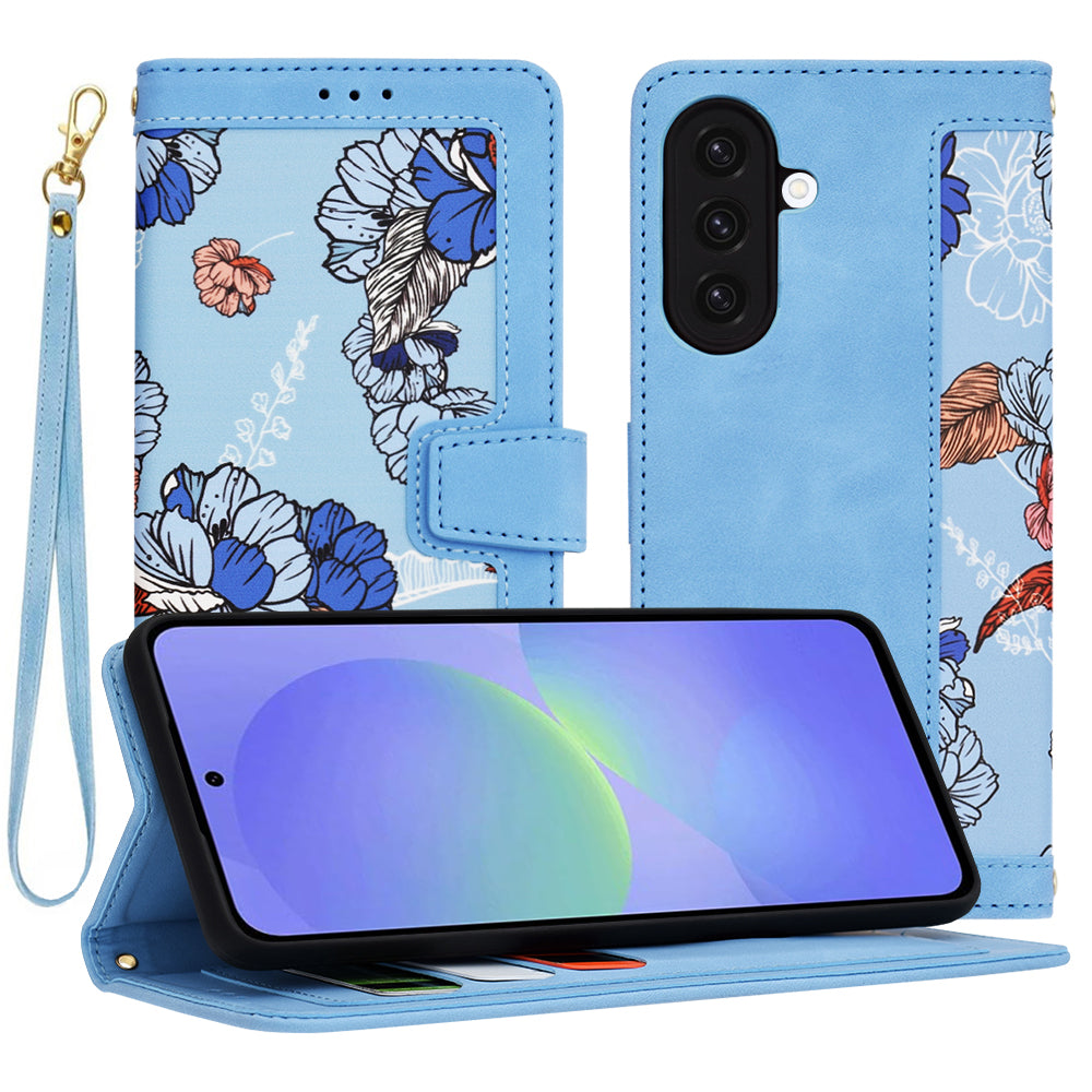 Futrola za Samsung Galaxy A36 A366, Techsuit, FlipCraft, Plava
