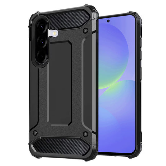 Futrola za Samsung Galaxy A36 A366, Techsuit, Hybrid Armor, Crna