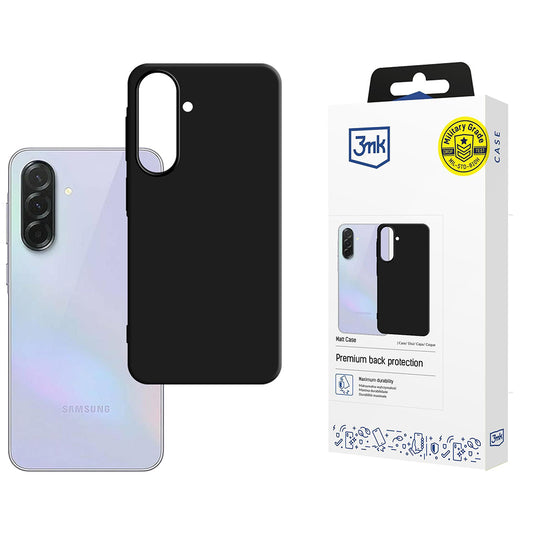 Futrola za Samsung Galaxy A37 5G, 3MK, Crna Mat