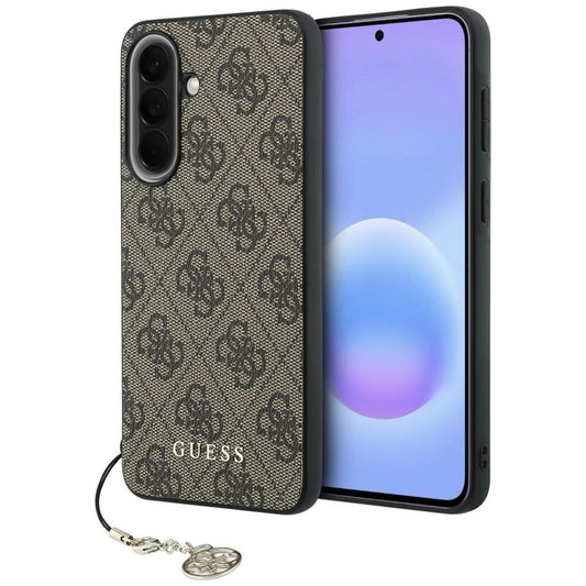 Futrola za Samsung Galaxy A37 5G, Guess, 4G Classic Logo Charm, Braon