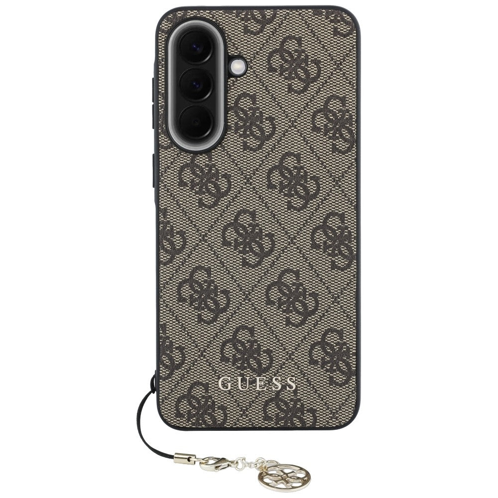 Futrola za Samsung Galaxy A37 5G, Guess, 4G Classic Logo Charm, Braon