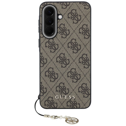 Futrola za Samsung Galaxy A37 5G, Guess, 4G Classic Logo Charm, Braon