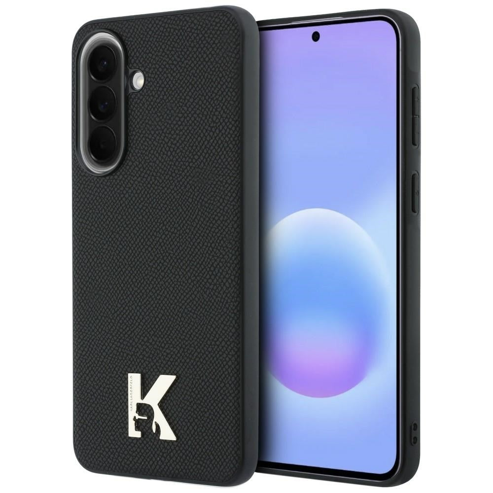Futrola za Samsung Galaxy A37 5G, Karl Lagerfeld, Karl Head Logo, Crna