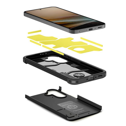 Futrola za Samsung Galaxy A37 5G, Spigen, Tough Armor, Crna ACS11131