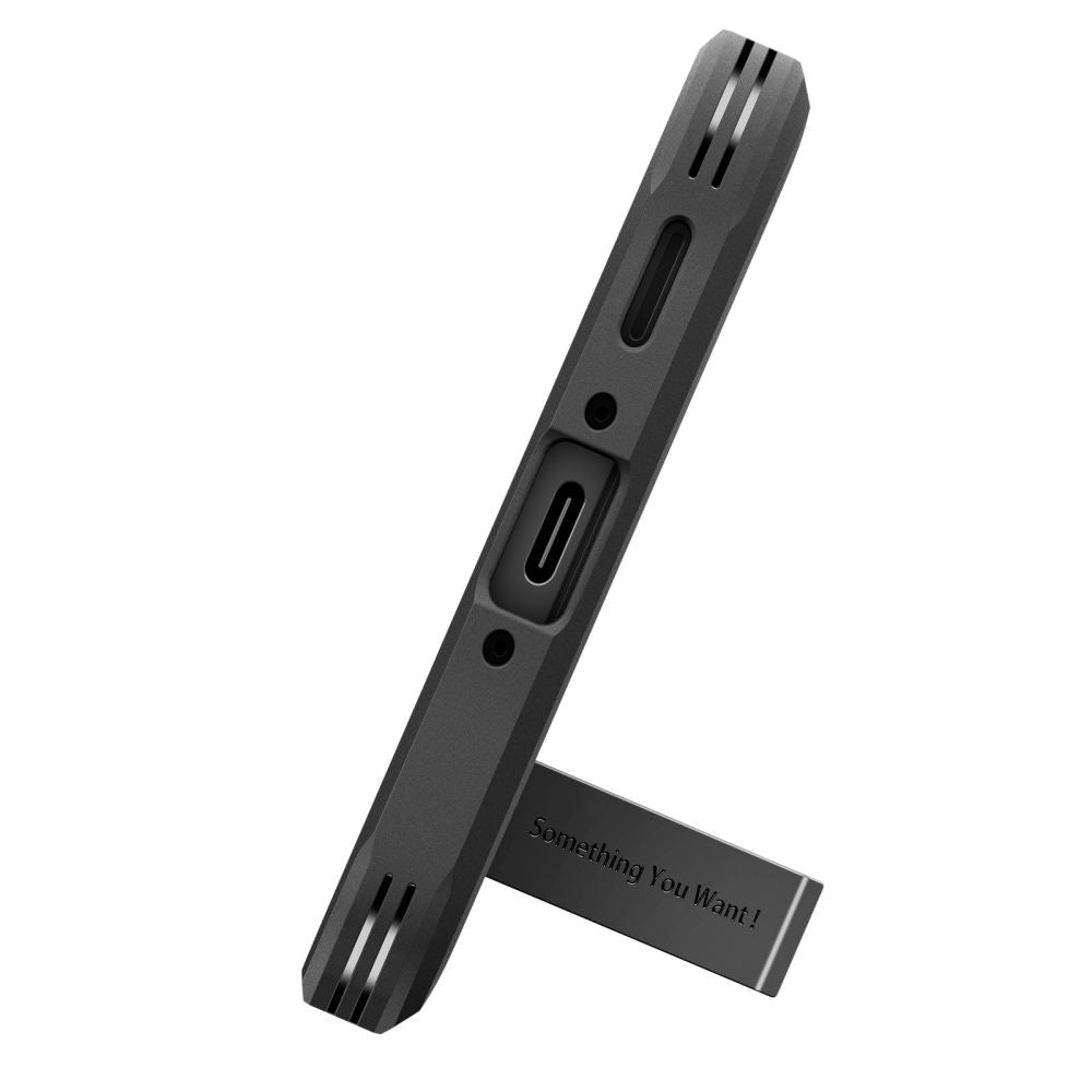 Futrola za Samsung Galaxy A37 5G, Spigen, Tough Armor, Crna ACS11131