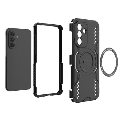 Futrola MagSafe za Samsung Galaxy A37 5G, Techsuit, ArmorMag, Crna