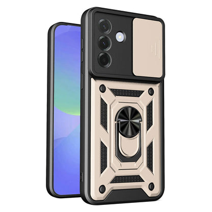 Futrola za Samsung Galaxy A37 5G, Techsuit, CamShield, Zlatna