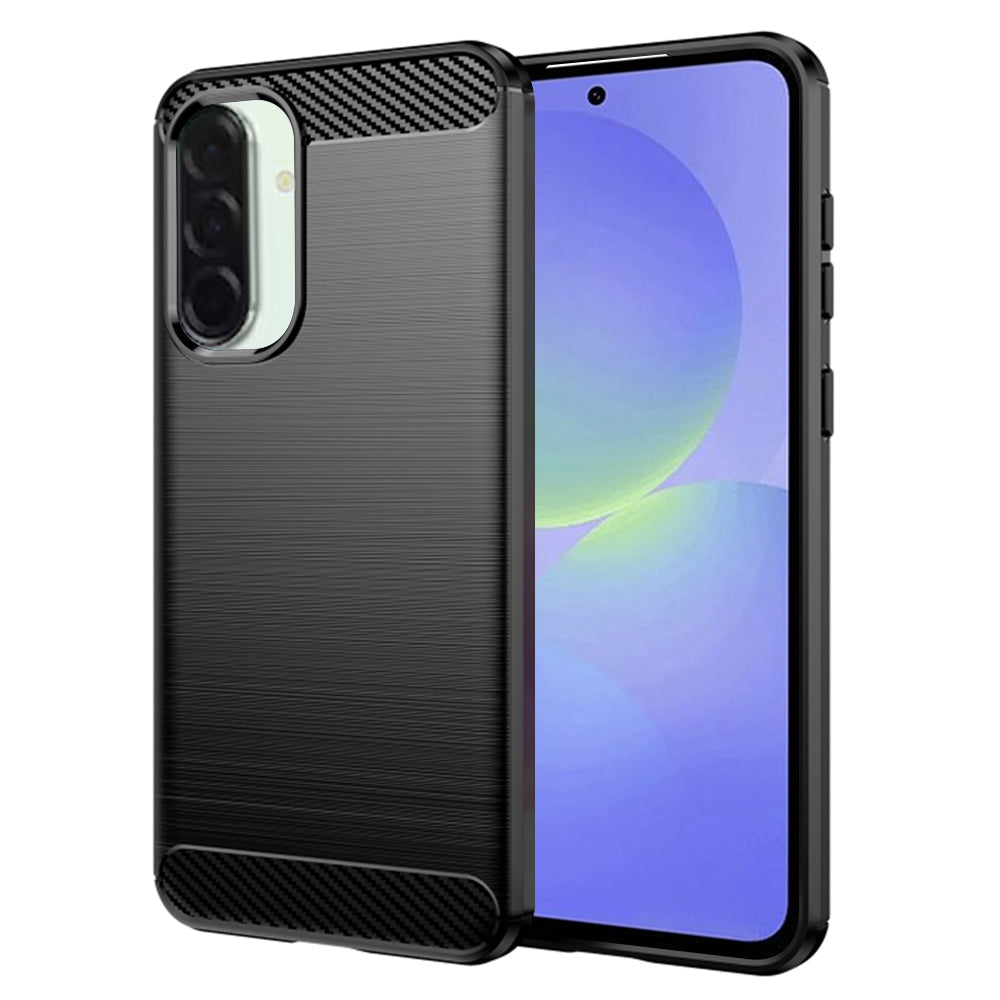 Futrola za Samsung Galaxy A37 5G, Techsuit, Karbon, Crna