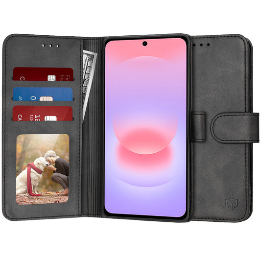 Futrola za Samsung Galaxy A37 5G, Techsuit, Diary Book, Crna