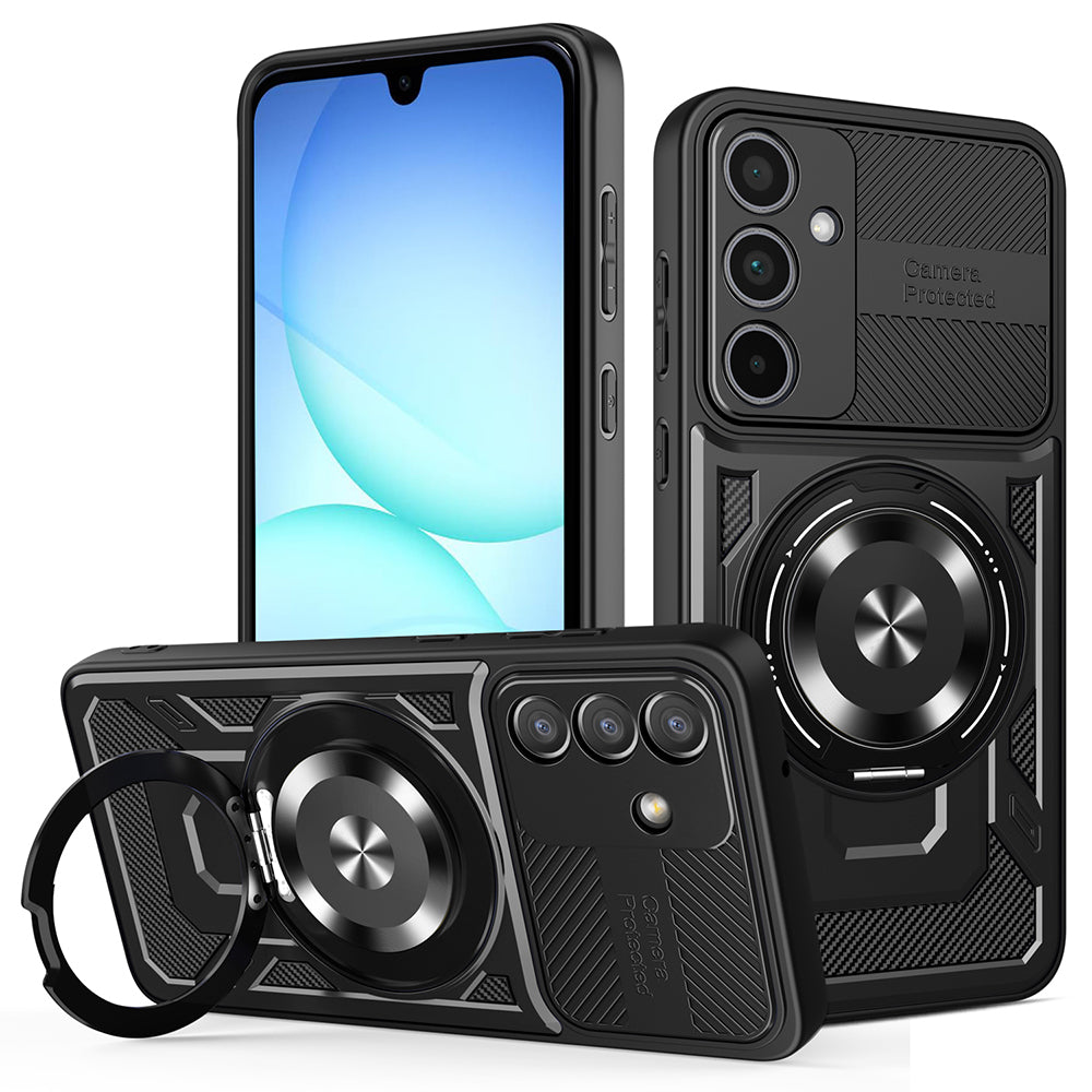 Futrola za Samsung Galaxy A37 5G, Techsuit, RuggedCam, Crna