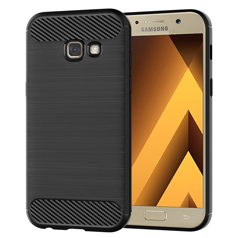 Futrola za Samsung Galaxy A5 (2017) A520, Techsuit, Karbon, Crna