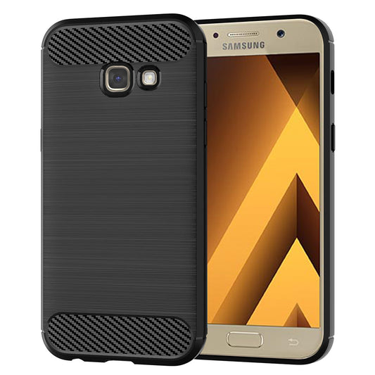 Futrola za Samsung Galaxy A5 (2017) A520, Techsuit, Karbon, Crna
