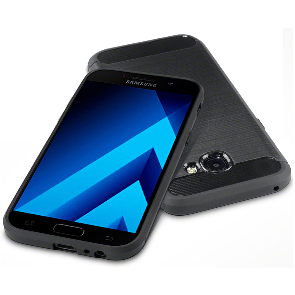 Futrola za Samsung Galaxy A5 (2017) A520, Techsuit, Karbon, Crna