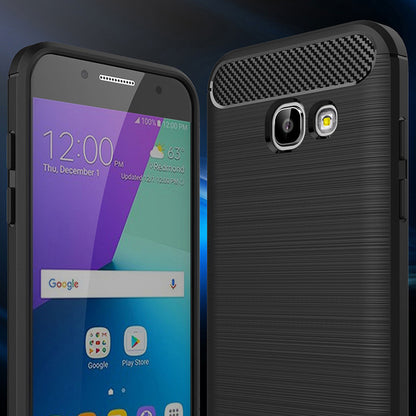 Futrola za Samsung Galaxy A5 (2017) A520, Techsuit, Karbon, Crna