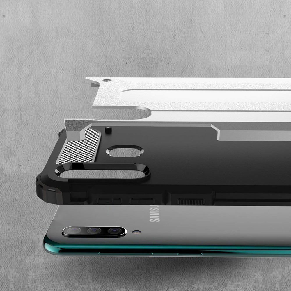 Futrola za Samsung Galaxy A50s A507 / A30s A307 / A50 A505, Techsuit, Hybrid Armor, Crna