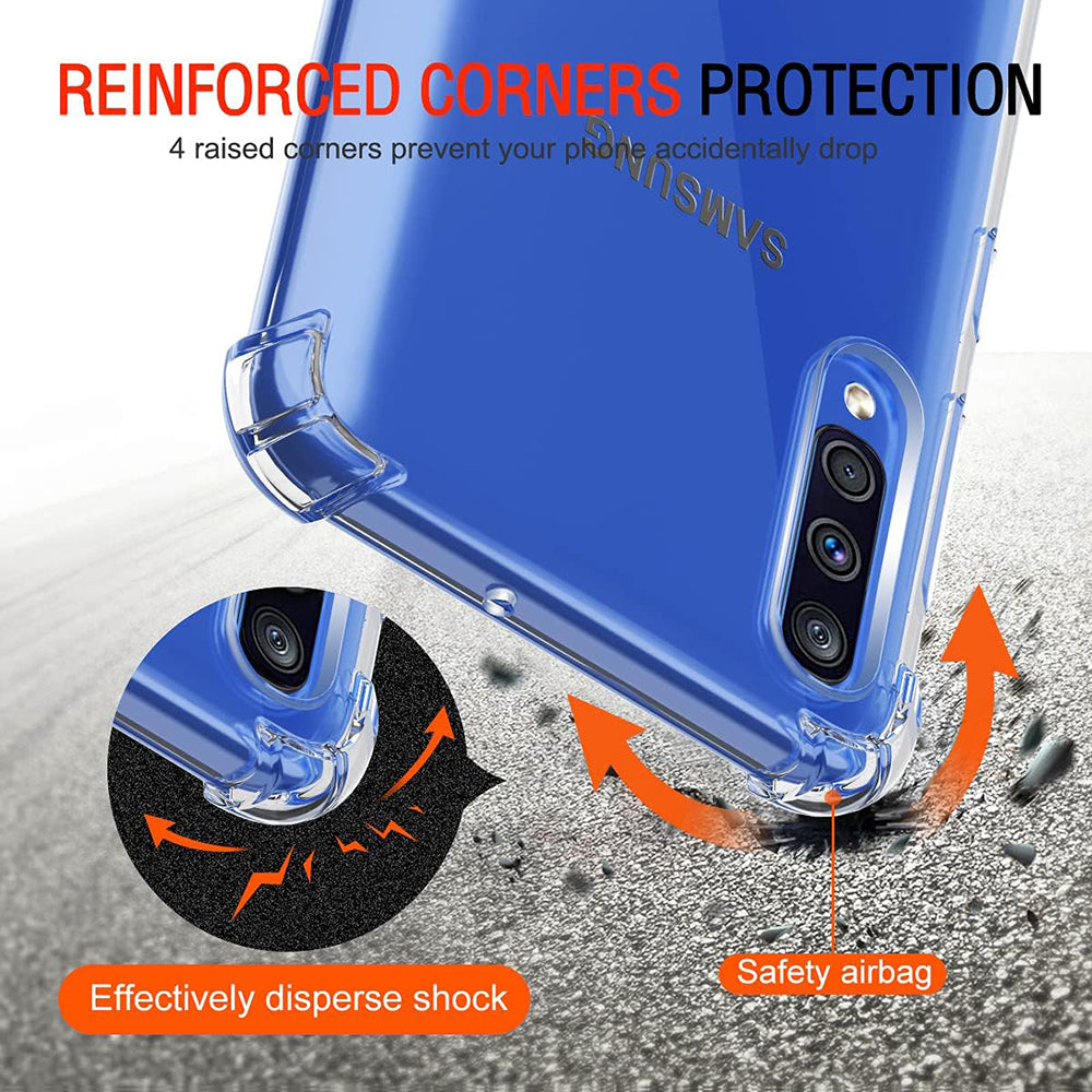 Futrola za Samsung Galaxy A50s A507 / A30s A307 / A50 A505, Techsuit, Otporna na udarce, Providna
