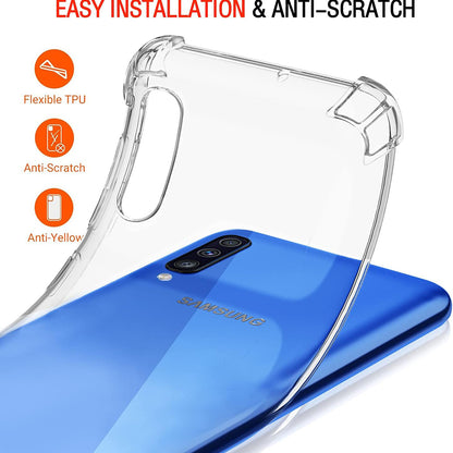 Futrola za Samsung Galaxy A50s A507 / A30s A307 / A50 A505, Techsuit, Otporna na udarce, Providna