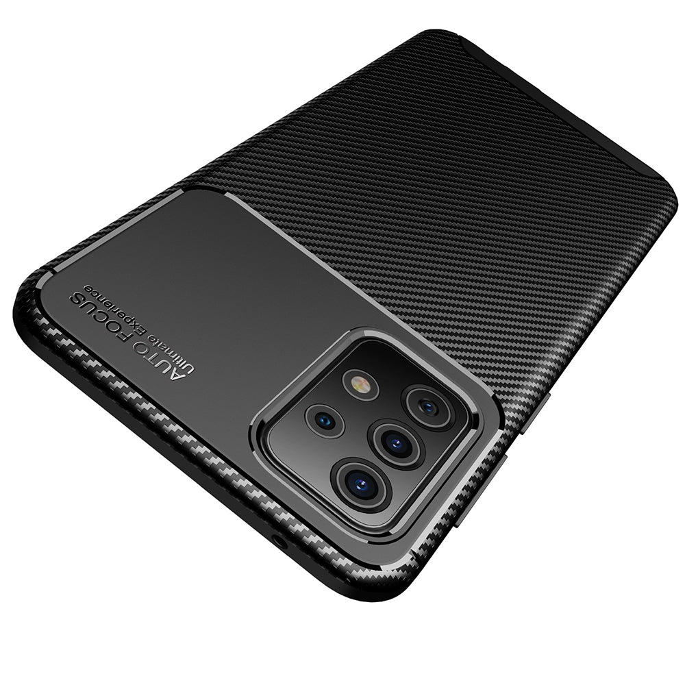 Futrola za Samsung Galaxy A52s 5G A528 / A52 5G A526 / A52 A525, Techsuit, CarbonFiber, Crna