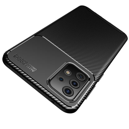 Futrola za Samsung Galaxy A52s 5G A528 / A52 5G A526 / A52 A525, Techsuit, CarbonFiber, Crna