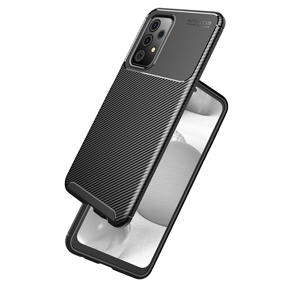 Futrola za Samsung Galaxy A52s 5G A528 / A52 5G A526 / A52 A525, Techsuit, CarbonFiber, Crna