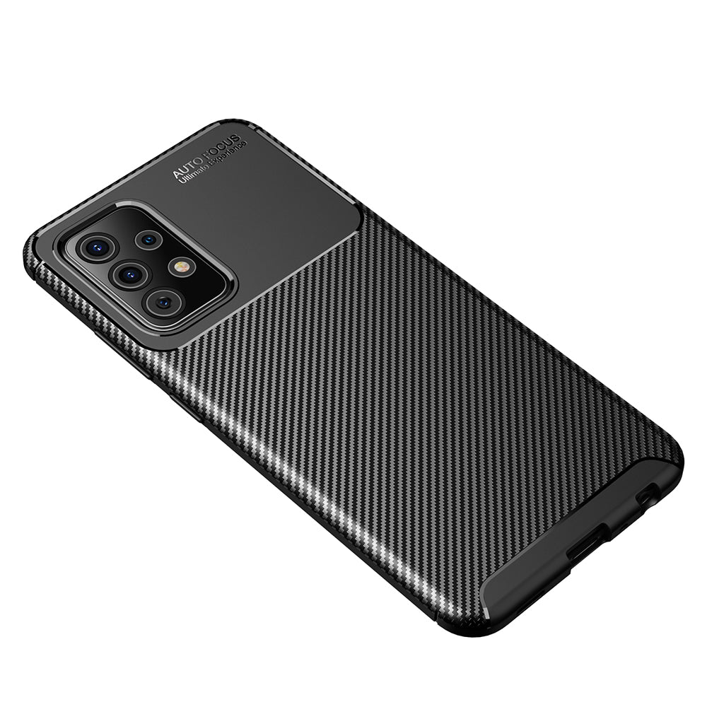 Futrola za Samsung Galaxy A52s 5G A528 / A52 5G A526 / A52 A525, Techsuit, CarbonFiber, Crna