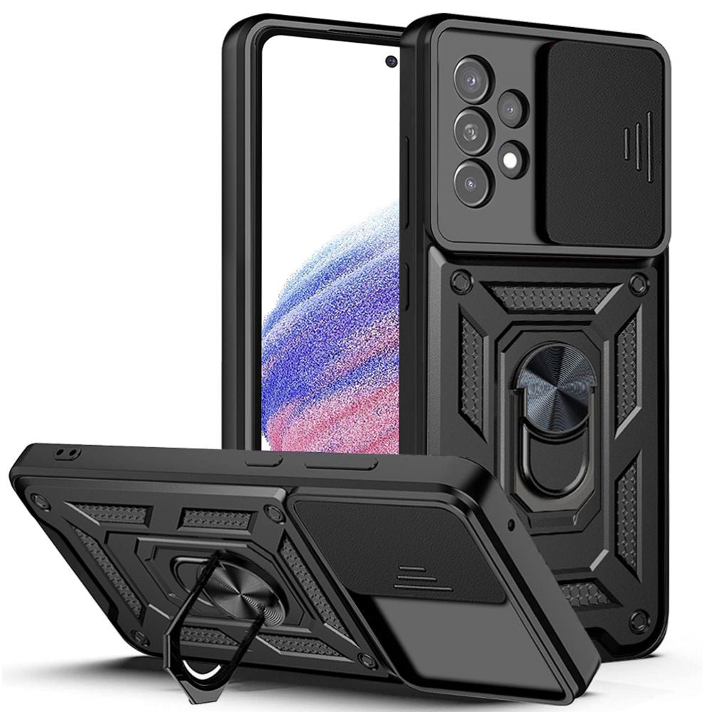 Futrola za Samsung Galaxy A53 5G A536, Techsuit, CamShield, Crna