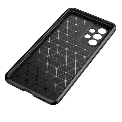 Futrola za Samsung Galaxy A53 5G A536, Techsuit, CarbonFiber, Crna