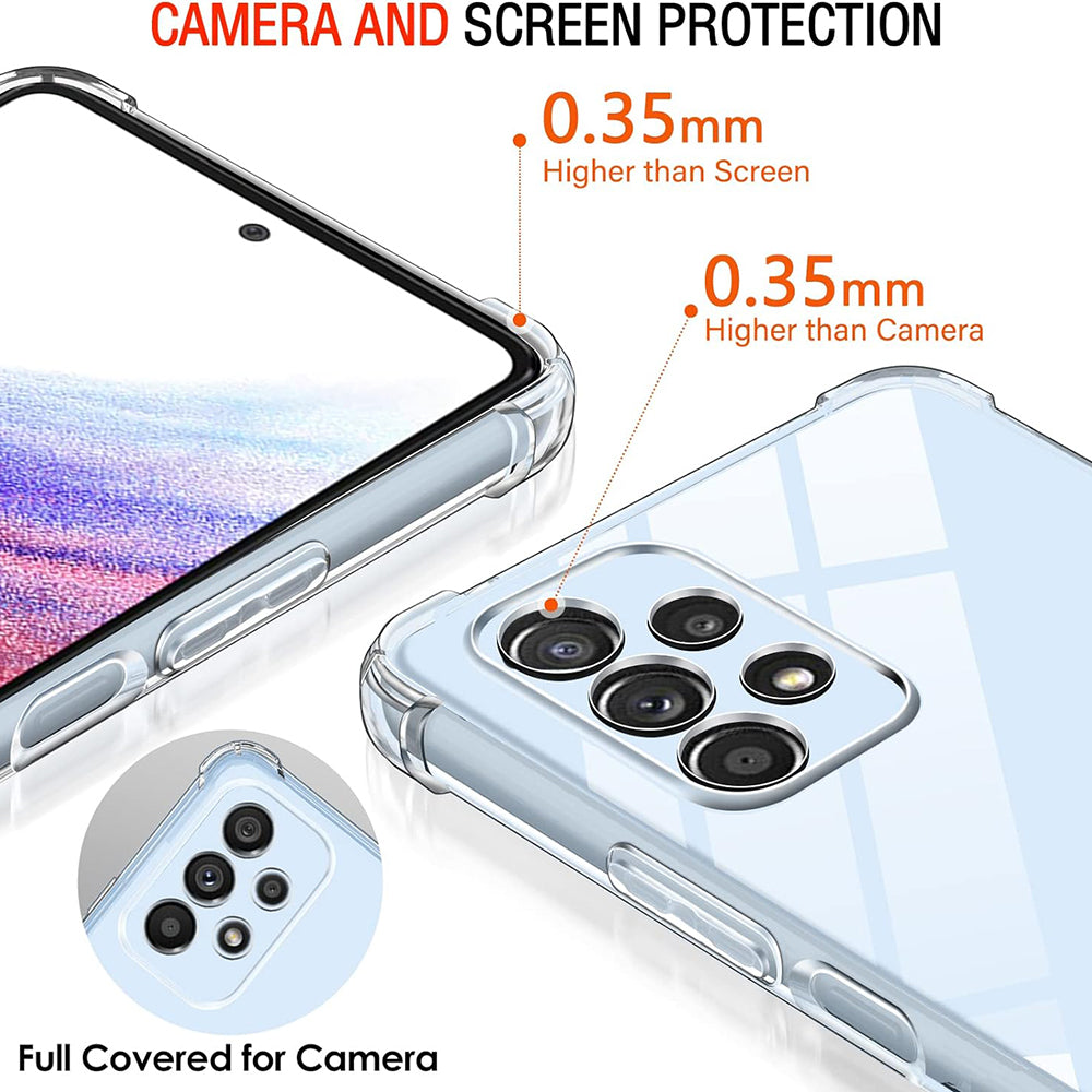 Futrola za Samsung Galaxy A53 5G A536, Techsuit, Otporna na udarce, Providna