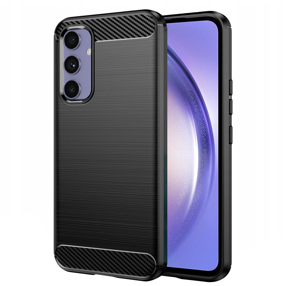 Futrola za Samsung Galaxy A54 A546, Techsuit, Karbon, Crna