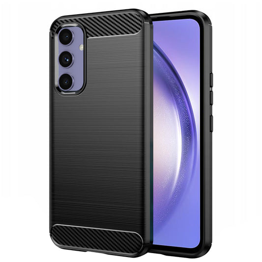 Futrola za Samsung Galaxy A54 A546, Techsuit, Karbon, Crna