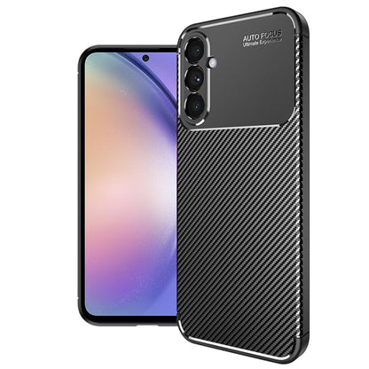 Futrola za Samsung Galaxy A54 A546, Techsuit, CarbonFiber, Crna