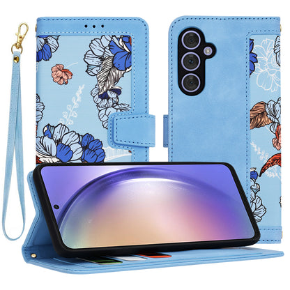 Futrola za Samsung Galaxy A54 A546, Techsuit, FlipCraft, Plava