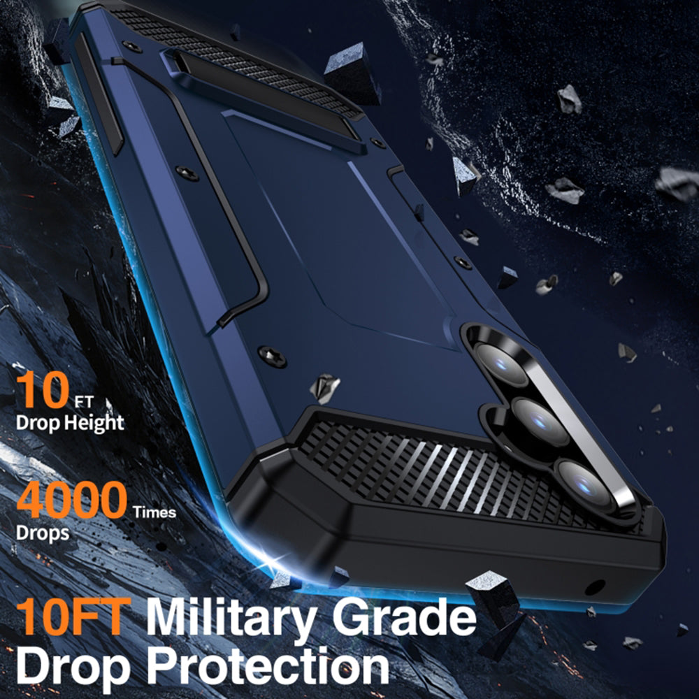 Futrola za Samsung Galaxy A54 A546, Techsuit, Hybrid Armor Kickstand, Plava